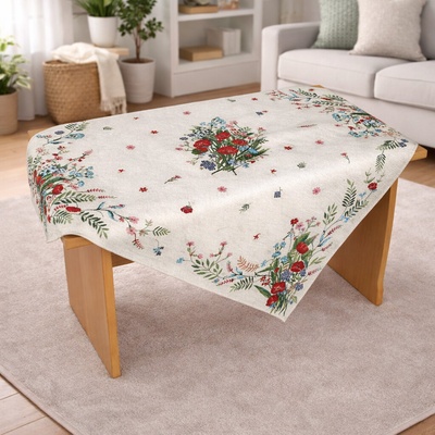 Evenit Gobelínový obrus 017C viacfarebná Bavlna/polyester 100x100 cm