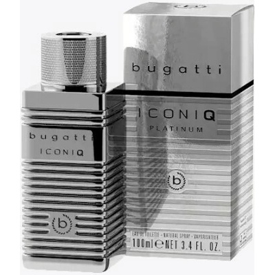 Bugatti Iconiq Platinum toaletní voda pánská 100 ml