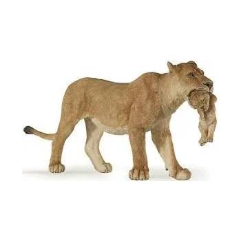 Image 1 of Papo - Фигурка за колекциониране и игра - Лъвица и лъвче (50043)