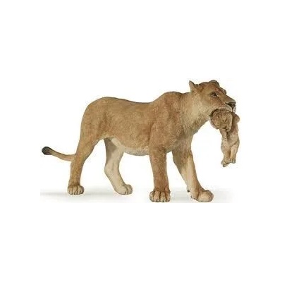 Papo - Фигурка за колекциониране и игра - Лъвица и лъвче (50043)