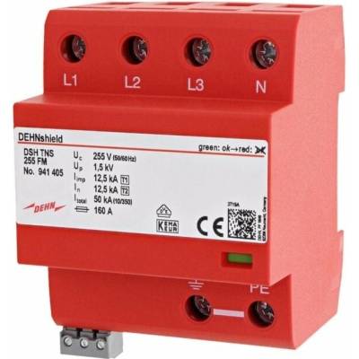 Dehn Ochrana proti prepätiu AC DEHN TYP 1+2 DSH TNS 255 (941 405) (941405)