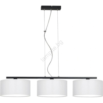 BELIS Полилей на въже ASTRA 3xE27/60W/230V бяла (BE0344)
