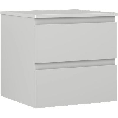 Mexen Orio шкаф за баня за мивка 50 см с плот, 2 чекмеджета, сив мат - 91A10-05047-2-BFFC62 (91A10-05047-2-BFFC62)