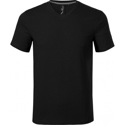 Malfini Premium tričko Action V-neck 700 černá
