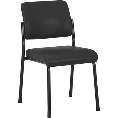 RFG Посетителски стол RFG Solid M, екокожа, метална основа, до 150 kg, черен, 4 (4010100494)
