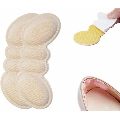 DAMPOD SHOP Pätové vložky do topánok lepiace bežova 5 mm 2 ks