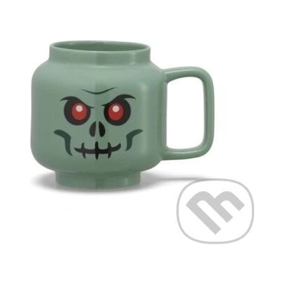 LEGO keramický hrnek zelený kostlivec 530 ml