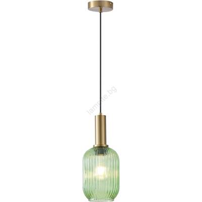 Пендел 1xE27/15W/230V зелен 13 см (EU0326)