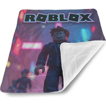 Sablio Detská deka pre bábätko ROBLOX Neonové město