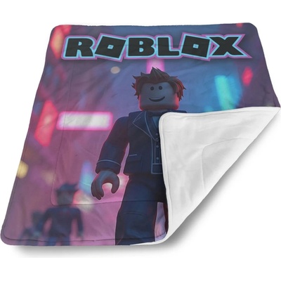 Sablio Detská deka pre bábätko ROBLOX Neonové město