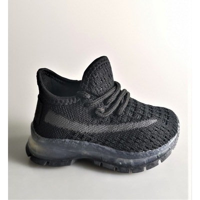 Detské slip on tenisky 001čierne