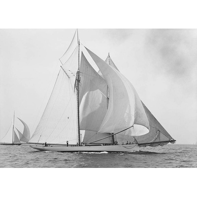 Mayflower, závod Goelet Cupu, 7. srpna 1891 1 deska 80x60