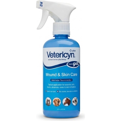 Vetericyn Hydrogel plus pre hojenie rán 473 ml