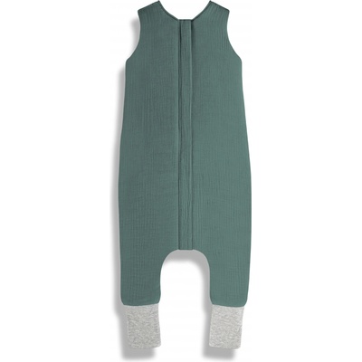 Sleepee Mušelínový letní spací pytel s nohavicemi Ocean Green – Zboží Mobilmania