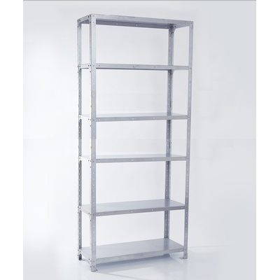 Biedrax Regál 40 x 76 x 180 cm 6 polic