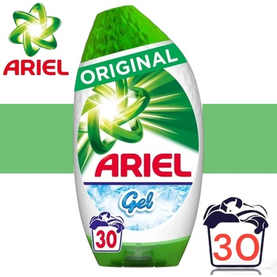 Ariel Течен перилен препарат за бяло и цветно пране Ariel Gel 30пр (3439)