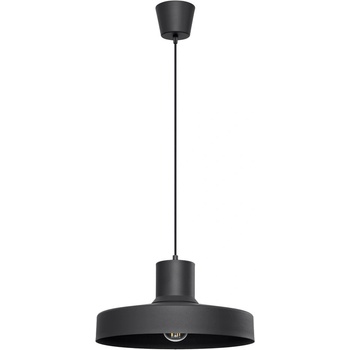 Sollux Черно висящо осветително тяло ø 35 cm Vito - Sollux (NL.1703)