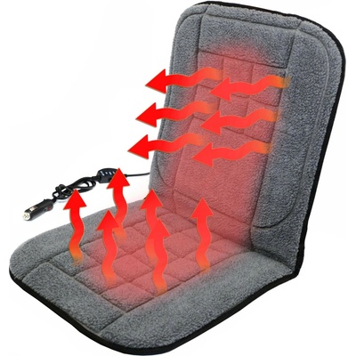 Autopoťah Compass vyhřívaný s termostatem 12V LADDER šedý