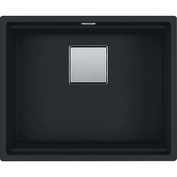 Image 1 of Franke Гранитна мивка под плот Mythos, 560х460, цвят черен мат (125.0630.924)