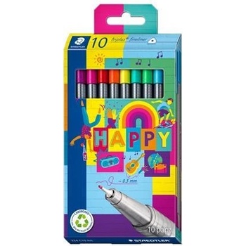 Staedtler Triplus 334 10 farieb