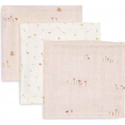 Jollein Obrúsky mušelínové 31 x 31 Pretty Picnic 3 ks