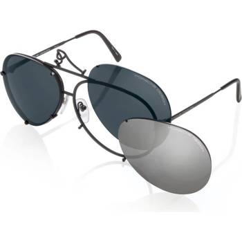 Porsche Design Слънчеви очила Porsche Design Men's Wayfarer Sunglasses - Black