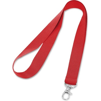 Šňůrka na krk LARIAT Červená