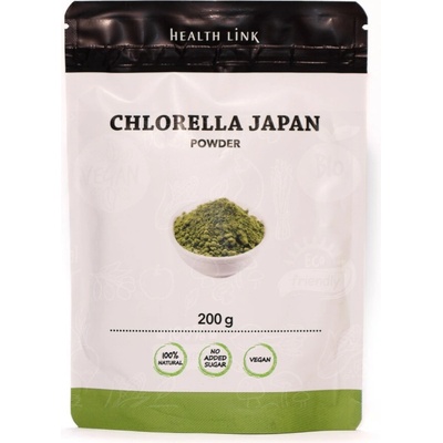 Chlorella Japan prášok Health Link 200 g