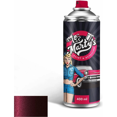 Marty's Autolak ve spreji Škoda 9893 ROSSO BRUNELLO 400ml