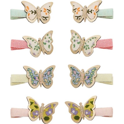 Mimi & Lula Mini Klipové sponky do vlasov: Floral butterfly