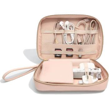 Stackers Калъф за зарядни и слушалки Stackers светлорозов (74318)