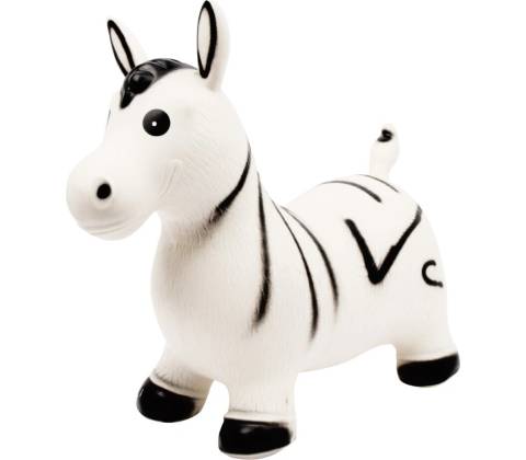 Small Foot hopsadlo zebra