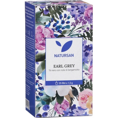 Natursan Earl Gray čaj čierny 25 x 1,5 g