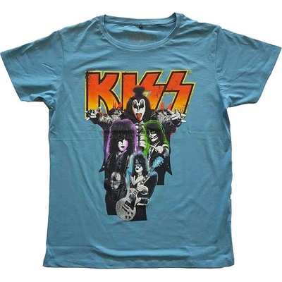 Kiss Neon Band Blue L Риза (KISSTS06MBL03)
