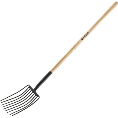 PALISAD Вила с 9 рога, кована, дървена лакирана дръжка// Palisad 638147 (638147)