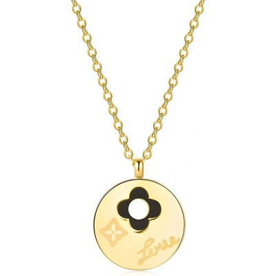 HARAHU Колие fl-21276 - Златен kp21276 (fl-21276)