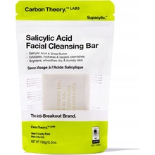 Carbon Theory čistiace pleťové mydlo Salicylic Acid & Shea Butter Exfoliating Cleansing Bar 100 g