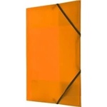 TETIS Briefcase with elastic nar. A4 orange BT624-P