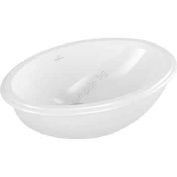 Villeroy & Boch 61470001 - Вграден умивалник EVANA 50x35 см керамика/бял (VB0011)