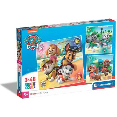 Clementoni 3x48ч. Пъзел Paw Patrol 25301 (1010306F)