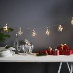 EGLO 411112 - LED гирлянд ORNAMENT 10xLED/3xAA 2, 4m топла бяла светлина (EG411112)