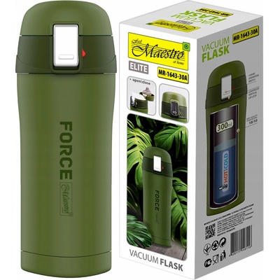 Maestro termohrnček 300 ml zelený
