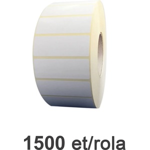 ZINTA Самозалепващи SGP етикети ZINTA 80x26 mm, 1500 ет. /ролка (80X26X1500-SGP)