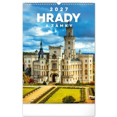 NOTIQUE nástěnný Hrady a zámky 33 × 46 cm 2027