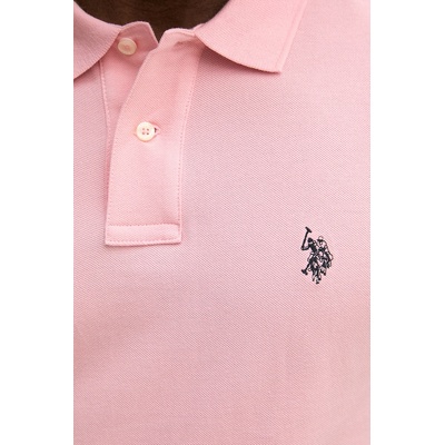 U. S. Polo Assn U. S. Polo Assn. тениска с яка мъжка от памук DHM PIQUE (MUP3312)