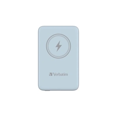 Verbatim Оптично устройство за лаптоп Verbatim MCP-10BE Power Pack 10000 mAh with UBS-C PD 20W / Magnetic Wireless Charging 15W Blue (32247)