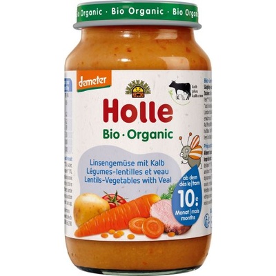 Holle пюре зеленчуци с телешко месо 220г