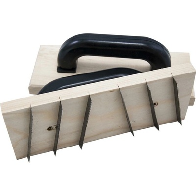 Hladítko brusné na břízolit 250x96mm jemný zub XTLINE