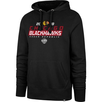 47 Brand Headline Hood NHL Chicago Blackhawks černá GS19