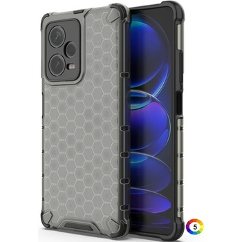 Image 1 of Xiaomi Redmi Note 12 Pro+Силиконов Калъф Honeycomb TPU и Протектор